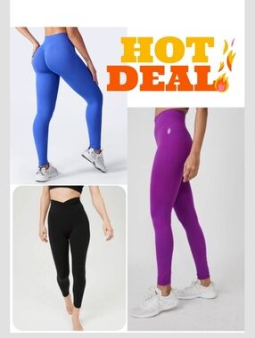 3 Pairs Of Leggings Woman's Size Small